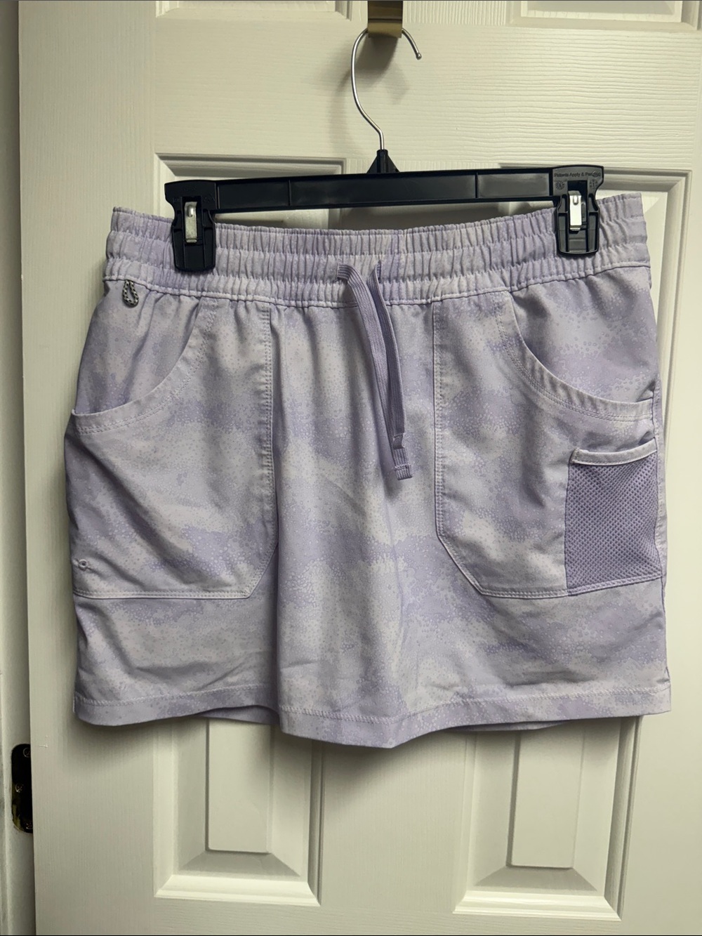 Columbia Lavender Drawstring Women's Skort with Utility Pockets